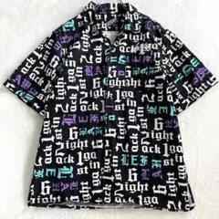 Aki様専用LEFLAH レフラー シャツ XL ロゴ 総柄 オープンカラー