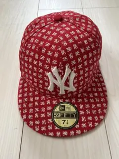 New Era 59FIFTY レッド NYキャップ 7
