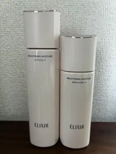 ELIXIR ローション Ⅱ化粧水　乳液 セット　ブライトニング　新品未使用のサムネイル
