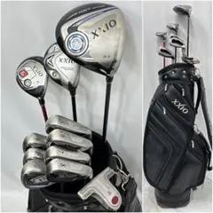 メンズ右利き初心者用　ゼクシオ　6＆7＆8＆9代目　ゴルフセット　W₋2925のサムネイル