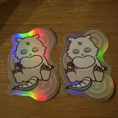 ちいかわ キャラカットステッカー あの子2枚セット