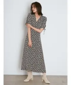 【正規品】スナイデル　バリエーションマーメイドプリントワンピース