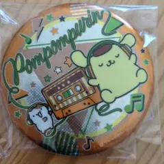 サンリオキャラクターズ キラキラBIG缶バッチ2 ポムポムプリン