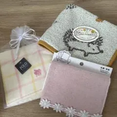 Polo Francfranc ハリネズミ　ハンカチ •ウォッシュタオル