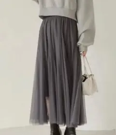 fifth チュールスカート