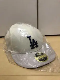 ドジャースLA 59FIFTY キャップ ホワイト 7 1/2