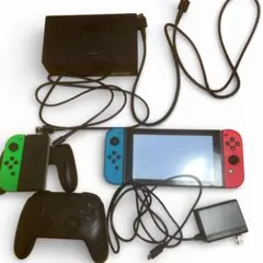 Nintendo Switch 本体 ジョイコン 青/赤/緑 プロコン付き