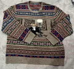 美品！POLO RALPH LAUREN ポロベア 雨に唄えば セーター