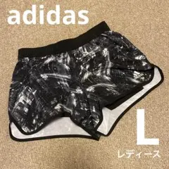 adidas アディダス　レディース ランニングパンツ （インナーあり）L