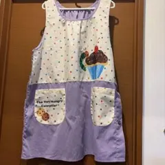 はらぺこあおむし エプロン 保育士 幼稚園教諭