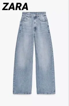 ZARA♡TRF エクストラワイドレッグ ハイウエストジーンズ / EU32