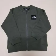 THE NORTH FACE オリーブグリーン ジップアップ 90サイズ