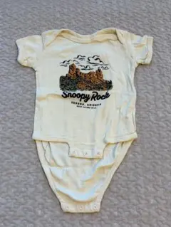 【海外お土産☆レア】ベビーロンパース 半袖75〜80cm