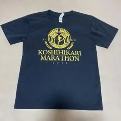 越後妙高コシヒカリマラソン 2018 Tシャツ　ぶらっく