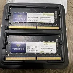 TEAM DDR4 3200 TED48G3200C22-SBK 8GBx2枚 - メルカリ