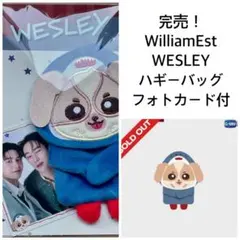 完売！新品WilliamEst★WESLEY HUGGY BAG gmmtv
