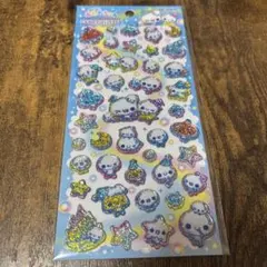 正規品　あわわちゃん　キャンディグリッターステッカー