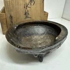 越前焼 水盤 義博作 陶器 花器 華道 茶道 木箱入り 越前焼 水盤 義博作 陶器 花器 華道 茶道 木箱入り - メルカリ