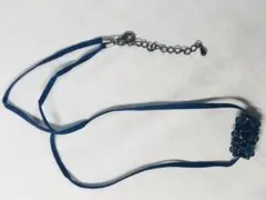 【値下げ】ハンドメイド　チョーカー　スワロフスキー