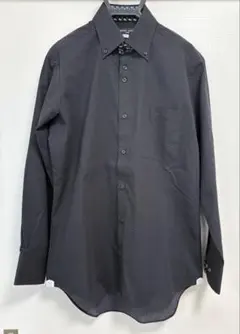 SHIRT HOUSE YAMAKI 長袖 シャツ 黒 M-80サイズ ①