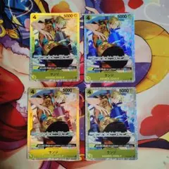 サンジ　sr パラレル　st29-004 4枚セット サンジ SR ST29-004 4枚セット - メルカリ