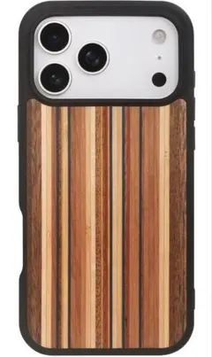 iPhone 17 Pro Max 磁気ウッドケース　耐衝撃保護　カバー