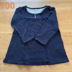 100 無印柔らかチュニック
