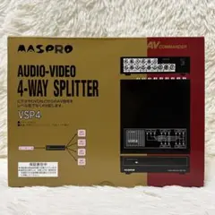 マスプロ電工 4分配器 3224MHz対応 電流通過型 SP4CW x2個セット