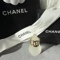 CHANEL 指輪リング　ココマーク　ゴールド　シャネル　11号　キルティング