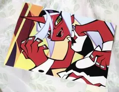 PANTY&STOCKING ニーソックス ゲーマーズ 特典 ポストカード