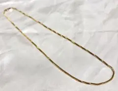 18K刻印入】金ネックレスイミテーション 現状渡し ゴールド装飾品 