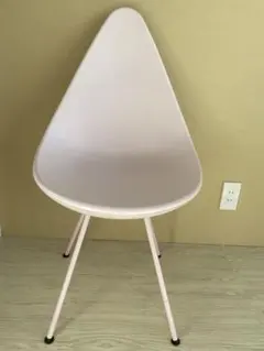 ドロップ型 デザインチェア - ライトピンク