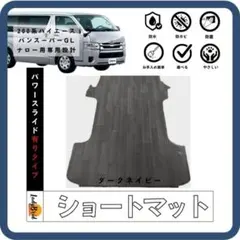 200系ハイエースバンスーパーGLナロー用 カーゴマット コンプリート
