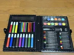 ARTBOX 色鉛筆 マーカー クレヨン 絵の具 画材セット 持ち手付き