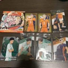 ハイキュー‼︎ 缶バッジ　カード　まとめ売り