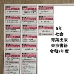 小学5年 国語　カラーテスト　令和7年度 　最新版　青葉出版　東京書籍　欠番なし 2025 小学5年 小5 光村図書 国語 カラーテスト ぶんけい令和7年 解答