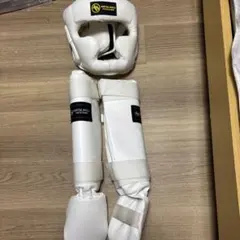 MARTIAL WORLD 空手防具セット ヘッドガード レッグガード