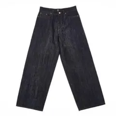 TSY RIPPED WIDE STRAIGHT DENIM [INDIGO] - メルカリ