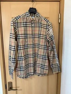 BURBERRY 長袖シャツ ノバチェック ロゴプリントのサムネイル
