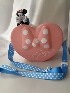 ポップコーン バケット ミニー ピンク 水玉 リボン 可愛い