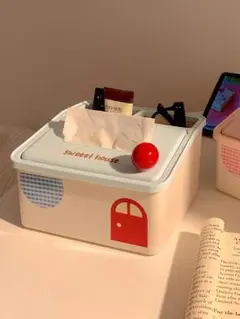 小さなおうち型ティッシュボックス