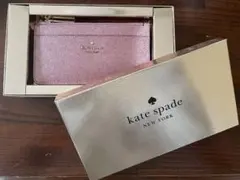 【新品】kate spade ホリデー限定 カードケース ピンク ギフトBOX付
