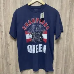 【00sデッドストック】Queen クイーン バンドTシャツ ネイビー Mサイズのサムネイル
