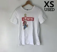 LEVI‘S✖️SUPER MARIO マリオ 古着 Tシャツ(XS)m23