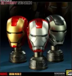 【新品、未開封】 アイアンマン2 & ウォーマシン ヘルメット 1/3 レプリカのサムネイル