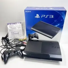 セット】PS3 本体 320GB コントローラー2個 元箱付 ブルー黒 - メルカリ