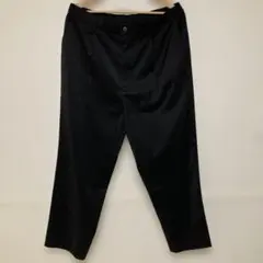 【値下げ】タックテーパードパンツ（ウルトラライト・ワイドフィット）XL ブラック