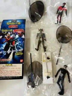 可動超合金 仮面ライダー フィギュア×3