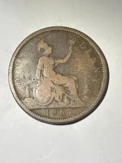 イギリス　1ペニー銅貨　ヴィクトリア　古銭　ヨーロッパ　外国　まとめ売り 楽天市場】イギリス ヴィクトリア女王 1ペニー銅貨 1857年 PCGS