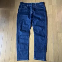 メンズ　ダークブルースリムフィットデニムパンツ　UNIQLO最終お値下げ！